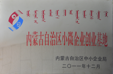 內蒙古自治區(qū)小微企業(yè)創(chuàng)業(yè)基地